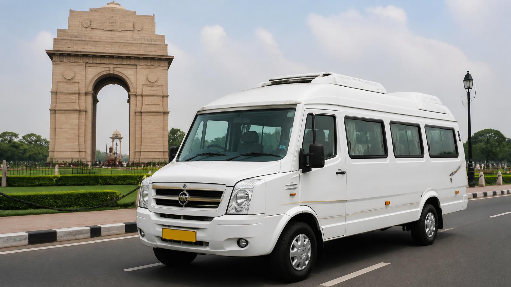 Corporate Tempo Traveller Hire in Delhi